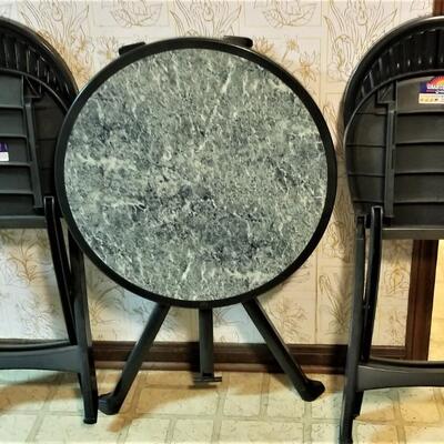 Lot #317  Grand Soleil Bistro Set - Table/2 chairs