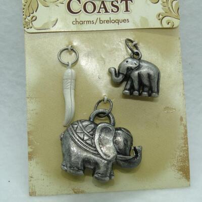 Ivory Coast Jewelry Elephant Pendants