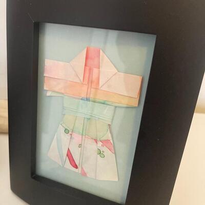 Large Dice and Origami Frame