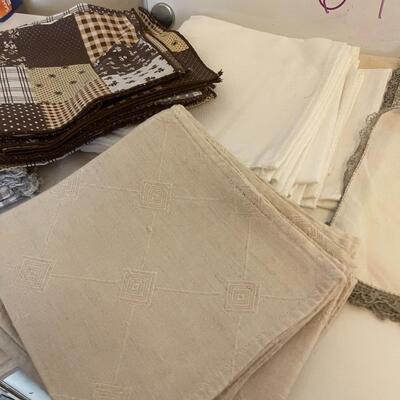 Fabric Napkins and Clothes