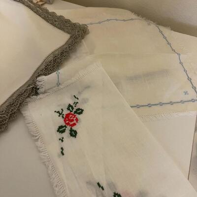 Fabric Napkins and Clothes