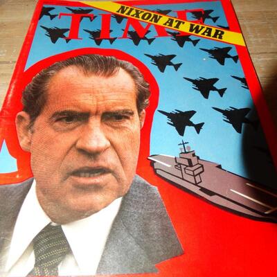 Time Magazine Nixon at War