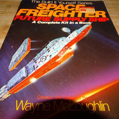 Space Freighter 3D Spaceship Kit Book
