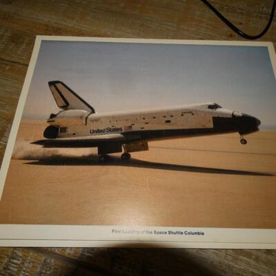 First Landing of Space Shuttle Columbia - Image Card