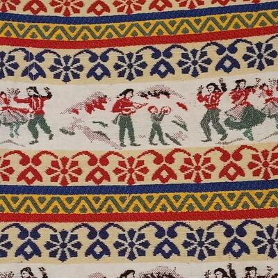 Lot 130: Antique 19th Century Jacquard Coverlet 88" Ã— 51"
