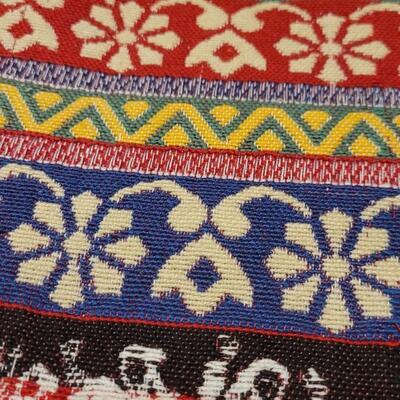 Lot 130: Antique 19th Century Jacquard Coverlet 88" Ã— 51"