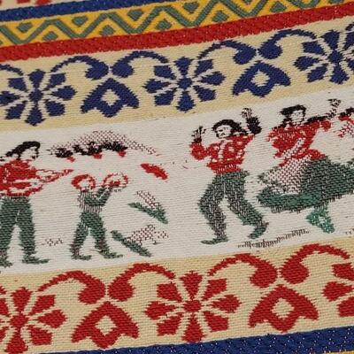 Lot 130: Antique 19th Century Jacquard Coverlet 88" Ã— 51"
