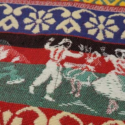 Lot 130: Antique 19th Century Jacquard Coverlet 88" Ã— 51"