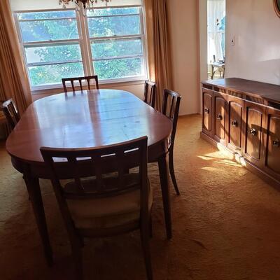 1960s bedroom and dining room sets