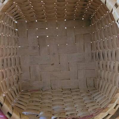 Lot 146: Primitive Wood Handle Gathering Basket