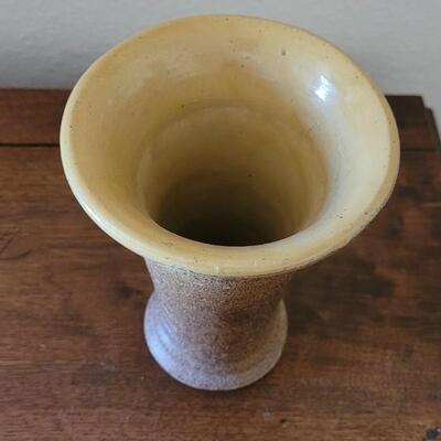 Lot 148: Antique Red Wing Pottery Vase