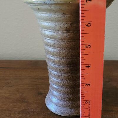 Lot 148: Antique Red Wing Pottery Vase