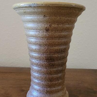 Lot 148: Antique Red Wing Pottery Vase