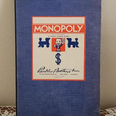 Lot 156: 1935 Monopoly Board (only)