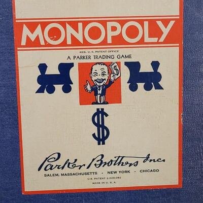 Lot 156: 1935 Monopoly Board (only)