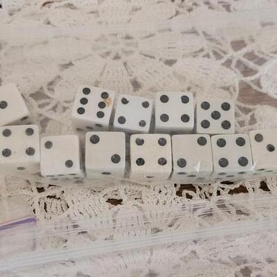 Lot 157: Vintage Playing Cards and Dice Lot