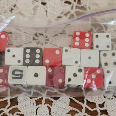 Lot 157: Vintage Playing Cards and Dice Lot