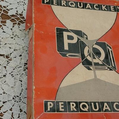 Lot 160: Vintage 1956 Perquackey Game