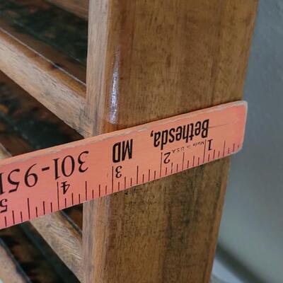 Lot 166: Antique Billard Balls Rack