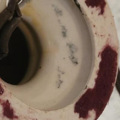 Lot 175: Antique Blue Ridge Lamp