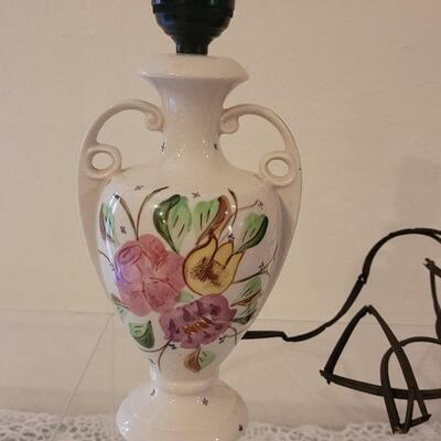 Lot 175: Antique Blue Ridge Lamp