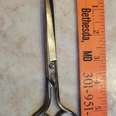Lot 179: Vintage Metal Handle Scissors lot - Wiss, Farr, Germany