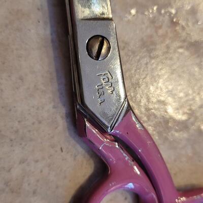 Lot 179: Vintage Metal Handle Scissors lot - Wiss, Farr, Germany