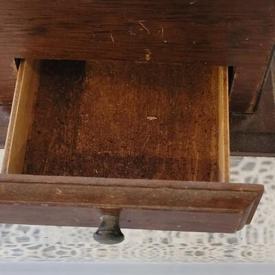 Lot 181: Antique Coffee Grinder with Ornate Cast Iron