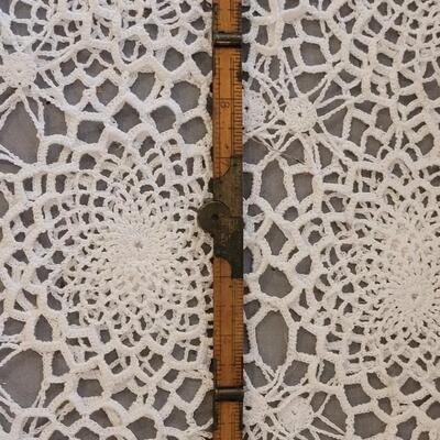 Lot 182: Antique Wood Pointer, Multi Fold Ruler and Sliding Ruler