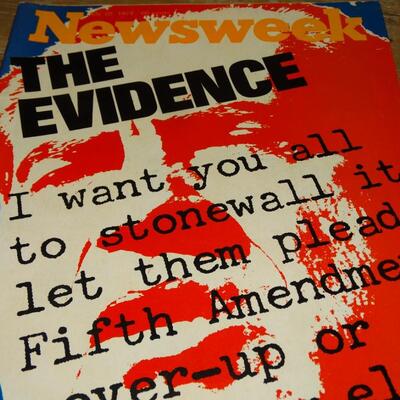 1974 Newsweek Magazine - The Evidence