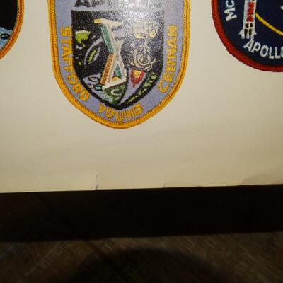 RCA Apollo Nasa Patches - Page (not the real patches, image only)