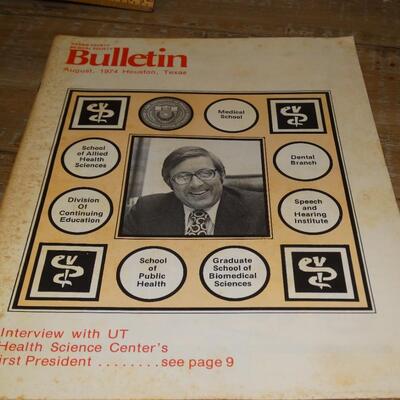 1974 Harris County - The Bulletin Booklet