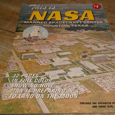 1967 This is Nasa Manned Spacecraft Center Houston Texas Brochure  32 pages