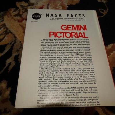 Nasa Facts Poster - Gemini Pictorial (damaged)