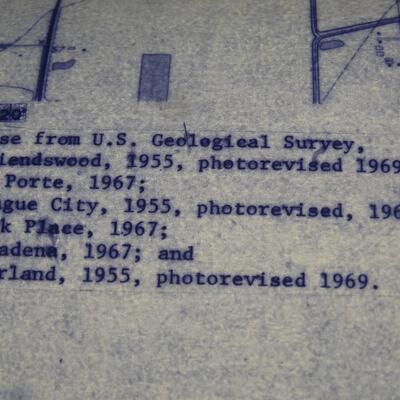 #GS30 View of the Space Program's Relation to Life on Earth by Charles A. Berry Nasa Director  / Survey Map