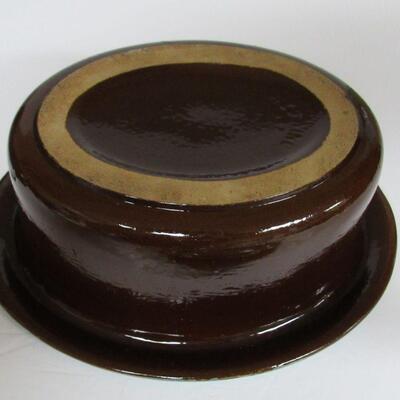 1940s Red Wing Bakeware Oomph Covered Baker