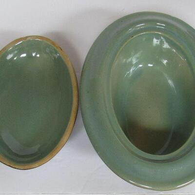 1940s Red Wing Bakeware Oomph Individual Casserole
