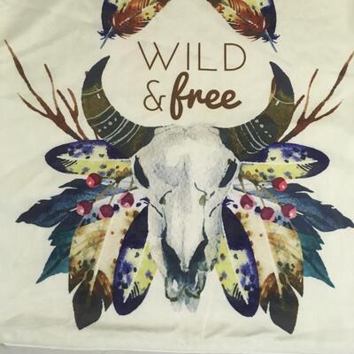 Wild and free  velvet