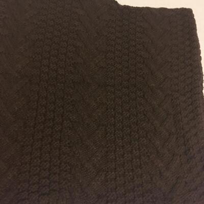 Brown knit