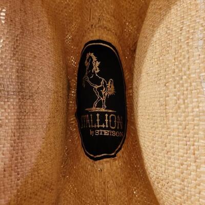 Lot 185: Vintage Stetson Stallion Cowboy Hat size: 7 3/8