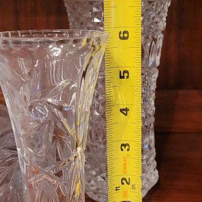 Lot 195: Crystal Vase Lot