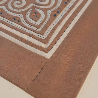 Lot 202: Vintage Framed Quilting Square