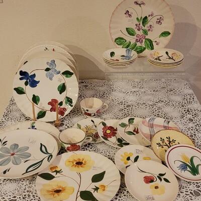 Lot 205: Blue Ridge Mixed China Set