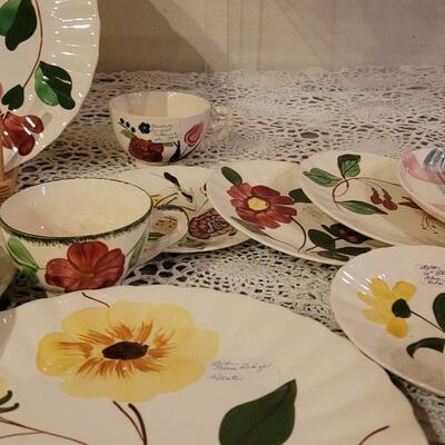 Lot 205: Blue Ridge Mixed China Set