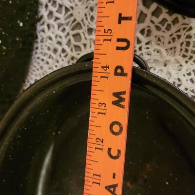 Lot 206: (2) Enamel Roasters