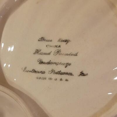 Lot 208: (2) Blue Ridge Relish Dishes