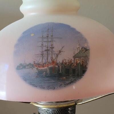 Lot 213: Antique Hurricanes Lantern  Lamp
