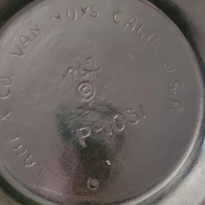 Lot 214: Vintage LANE & Co. VAN NUYS California Pottery