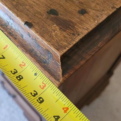 Lot 215: Transition Walnut Chippendale Dresser