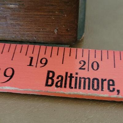 Lot 216: Antique Primitive Wood Utensils - Tools Box
